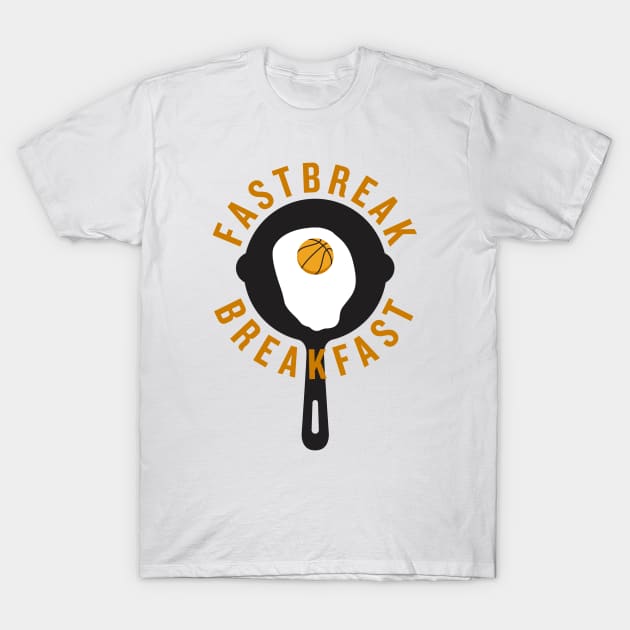 Fastbreak Breakfast Logo T-Shirt by Fastbreak Breakfast